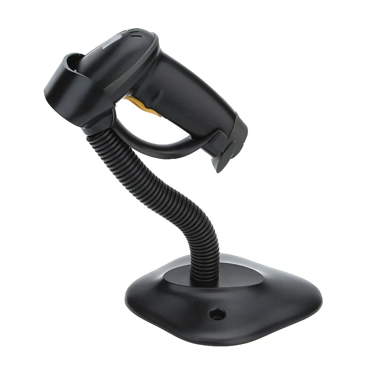 

1D Wired Cheap Automatic Reading Barcode Scanner With Stand