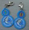 China Factory Wholesale Soft PVC & Rubber Keyring