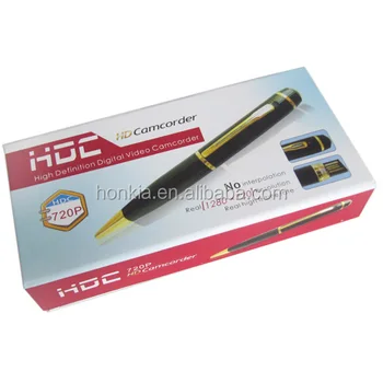 Hd 720p Mini Pen Cctv Camera With 16gb 