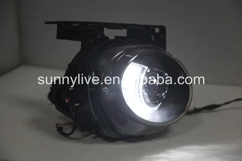 For NISSAN Juke for Infiniti ESQ LED Head Light Black Housing