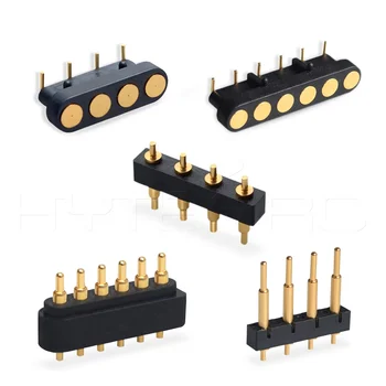 4pin Spring Loaded Test Pins Right Angle Gold Plated Pin Pogo Connector ...