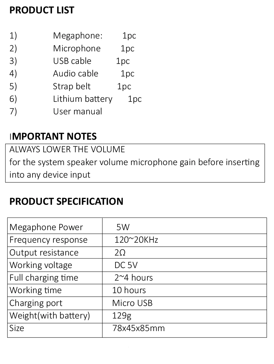Portable Condenser Loud Speaker Online Voice Amplifier Buy Online