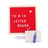 alibaba hot sales oak felt letter talk board factory