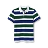 Ultra-Light Sport Tennies Men's Stripe Knit Polo T-Shirt