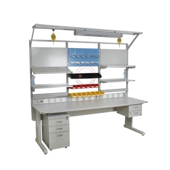 Industrial Workbench Mechanics Work Bench Electronic Work Table With Rack Buy Electronic Work Bench Mechanical Work Bench Industrial Work Bench Product On Alibaba Com