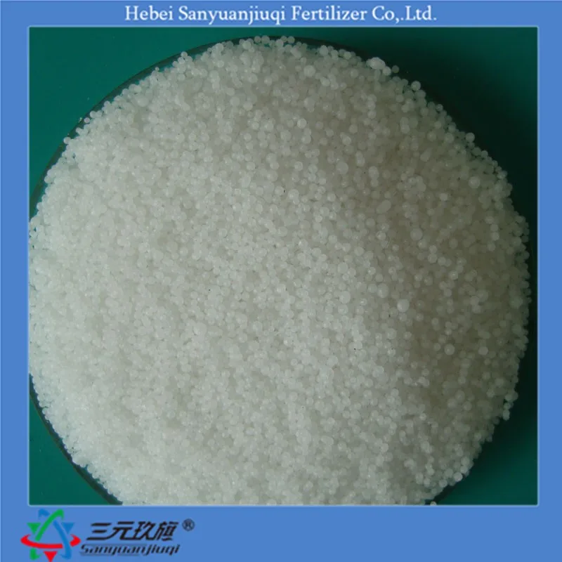 Nitrogen Fertilizer Prilled White Color Urea N46 Agricultural Grade