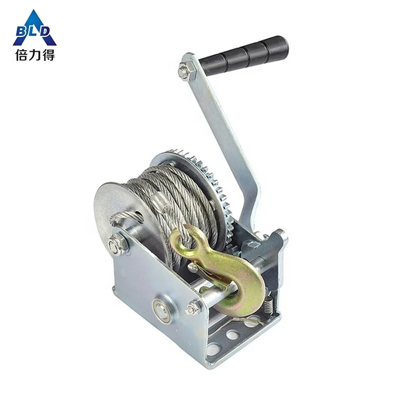 
Manufacturer 600lbs small hand manual mechanical powder coated winch with CE SGS 