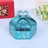 Fancy Glossy Cube Paper Sweets Cookies Box Gift Packaging