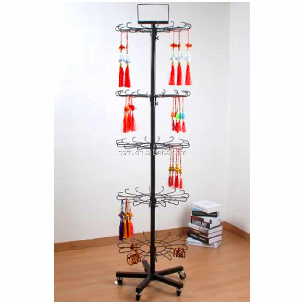 Rhdr07 1600*400mm Movable Floor Display Hooks Rack Buy Floor Display