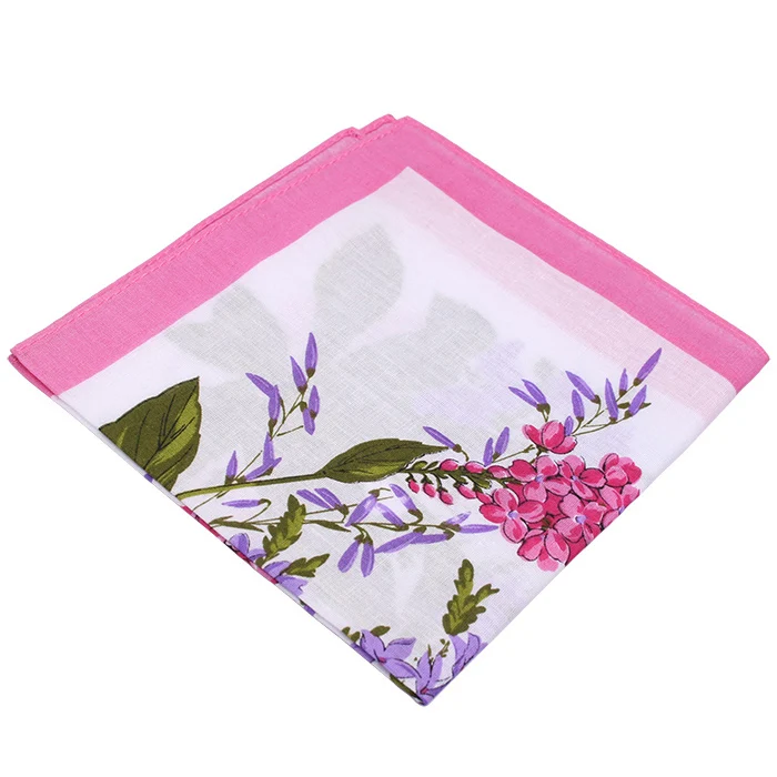 Interwell Bxp01 Flower Design Handkerchief For Ladies Buy Flower