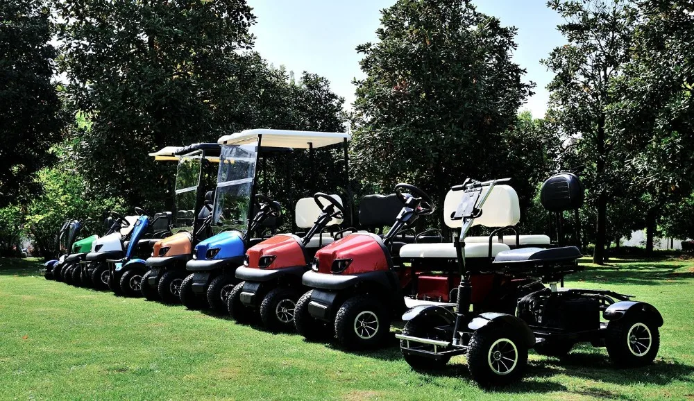 Ce Single Seat Easy Folding Electric Golf Cart Golf Buggy For Sale