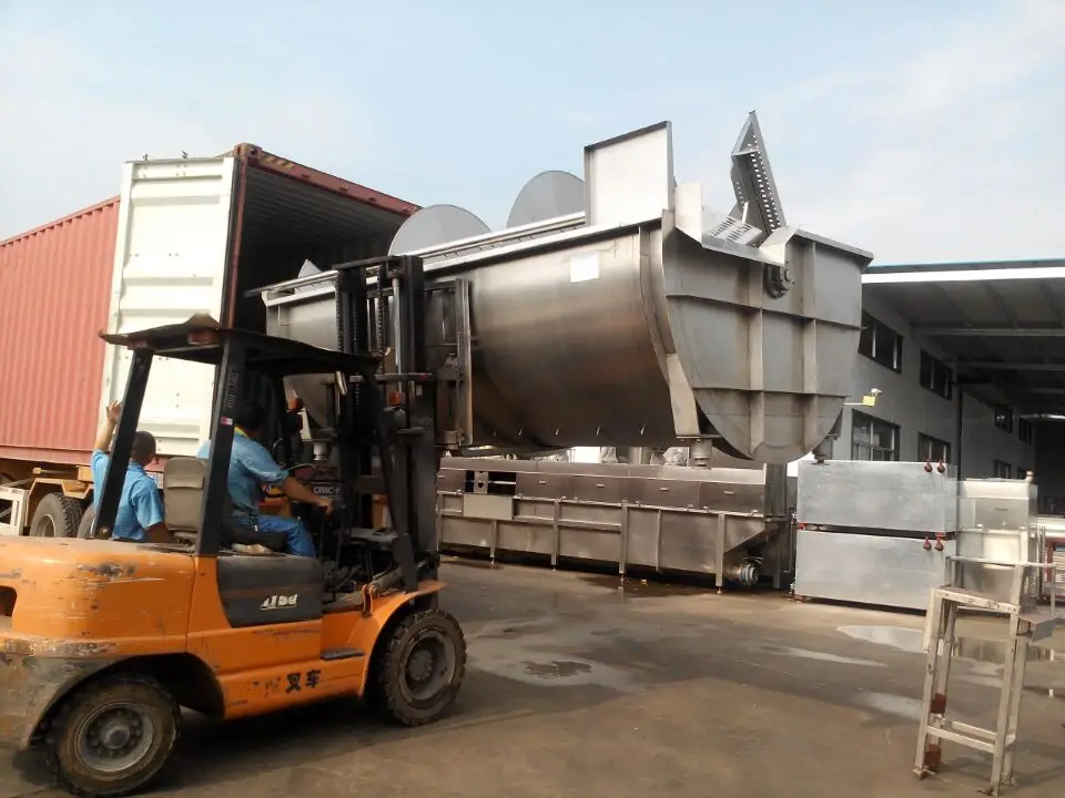 Automic small slaughterhouse poultry cutting machine for frozen chicken