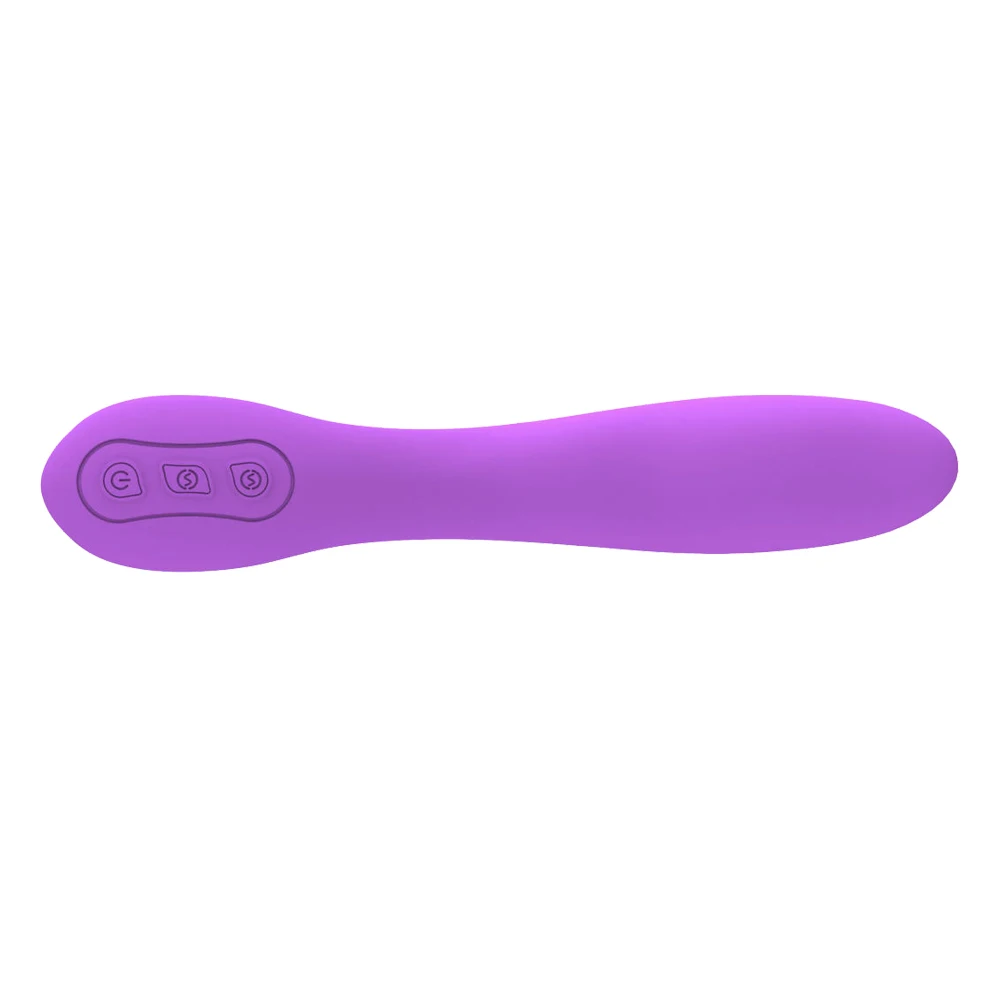 Streamline Ergonomics Silicone Purple G Spot Vibrator For Women