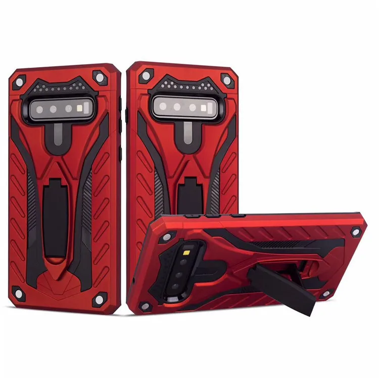 

Mobile Phone Accessories Foldable Stand Case For Samsung s10 Hybrid Case, For Samsung s10 Bumper Case