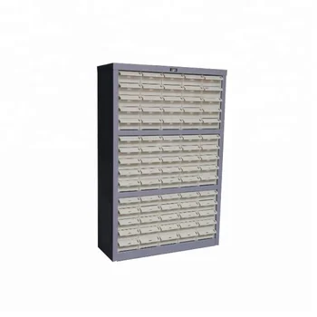 Tjg High Quality 75 Drawer Spare Parts Cabinet Filing Cabinet Bank