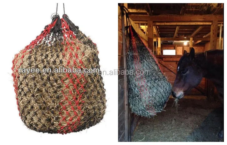 Hay Net Round Bale Hay Bale Height Grande Slow Hay Bag Horse