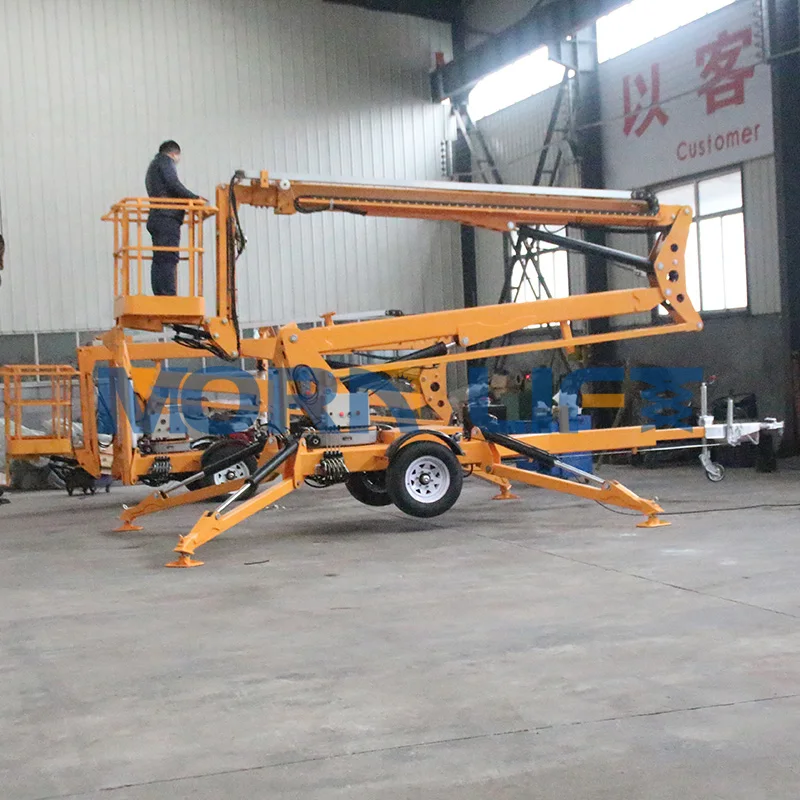 Hydraulic Boom Lift With High Quality Aerial Work Platform 12m With