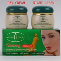 

Ginseng whitening freckle removal cream Aichun control melt remove speckle cream