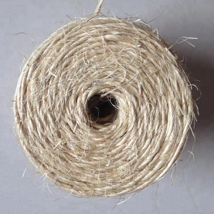 Natural Fiber Sisal Rope Strand Twine Diy Decoration Weave Decorative ...