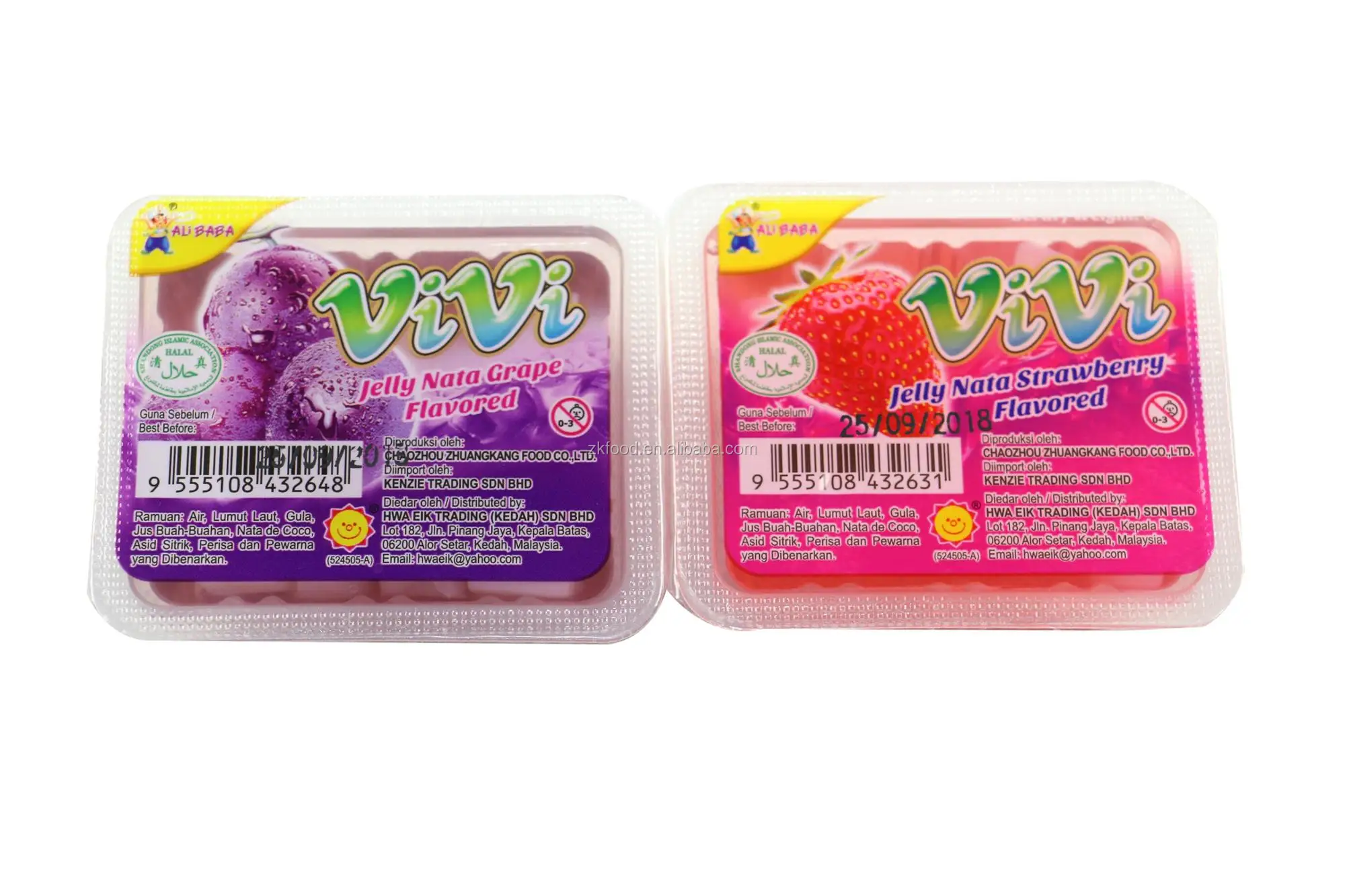 fruit jelly snack the fresh jelly lychee flavour coconut jelly