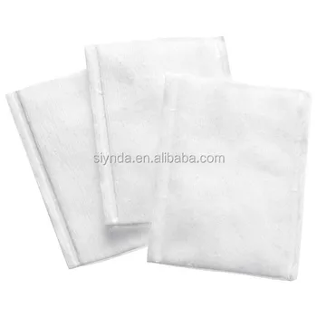 rectangular cotton pads