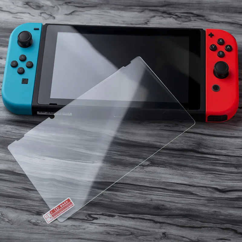 

XIXUN NS Switch Game Accessories 2 pack Tempered Glass Screen Protector For Nintendo Switch DHL free shipping
