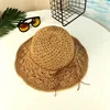 2019 Summer Beach Sun Baby Flower Wide Brim Floppy Panama hat Bowknot hat Straw hat for wholesale