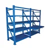 multi-tiers heavy metal rack display shelves mold storage drawer rack