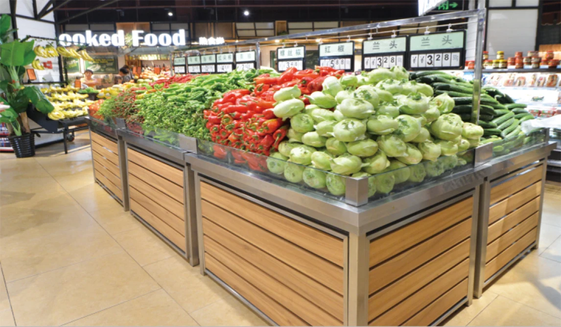 Elegant Design Large Capacity Supermarket Fruit And Vegetable Display Rack Buy Fruit And