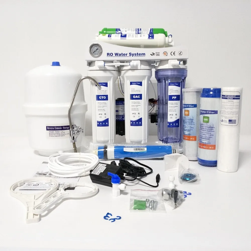 7 Stages Domestic Ro Alkaline Water Filter Machine Mineral Water