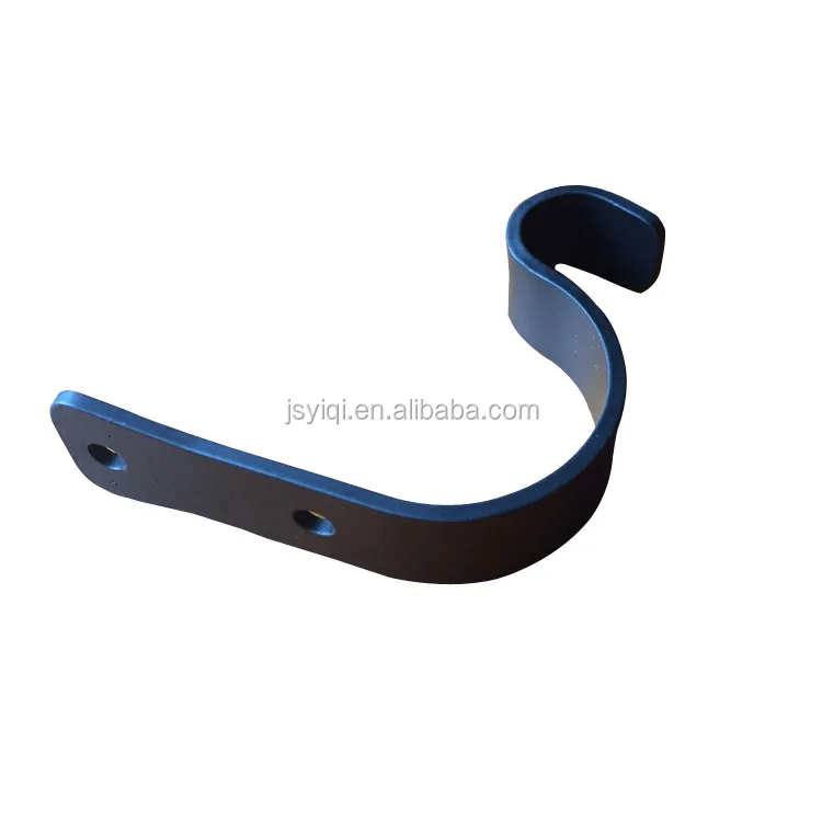 
Customized Rustic Wrought Iron Plant Hanging Hooks Black Iron Hanger Garden Forged Metal Wall/Basket Hanging Hook 