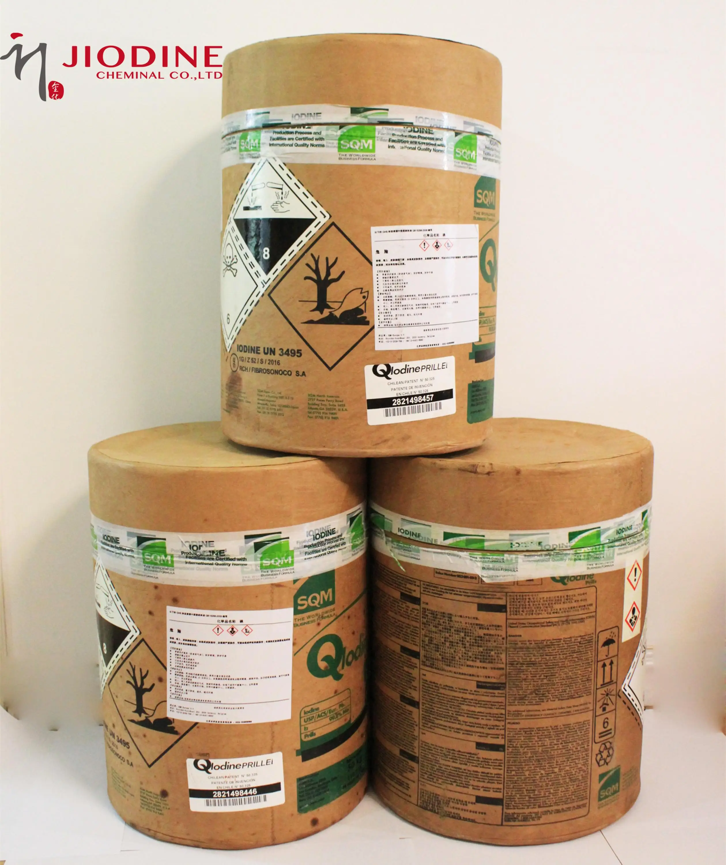 
2017 Hot Sale Feed Additives Pure Iodine Crystal 99.99% Min 