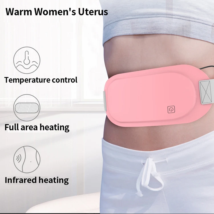 Portable Electric Heating Pad For Menstrual Period Cramps Lower Back