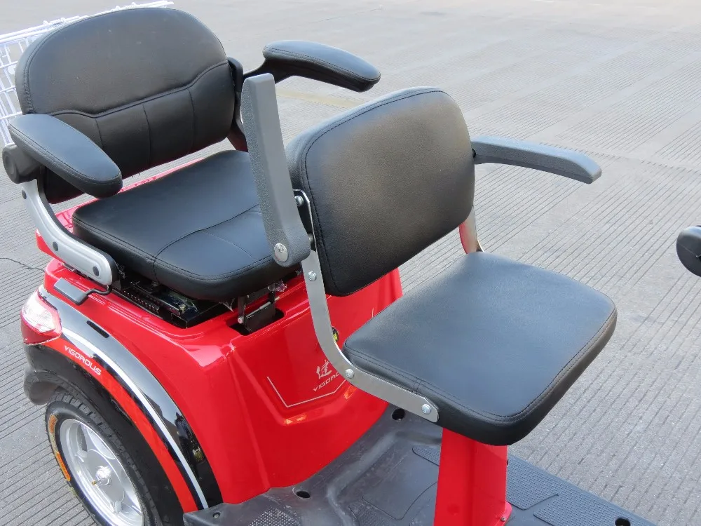 72v 1000w Luxury Double Highbackrest Seat Mobility Scooter Reverse