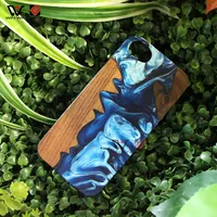 

Wholesale Spot Product Tpu Cover Resin Wood Phone Case For IPhone XS MAX