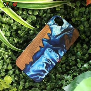 Resin Wood TPU Phone Case iPhone Max