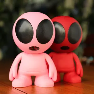 Colourful Mini Aliens Bluetooth Speaker TF Card Slot
