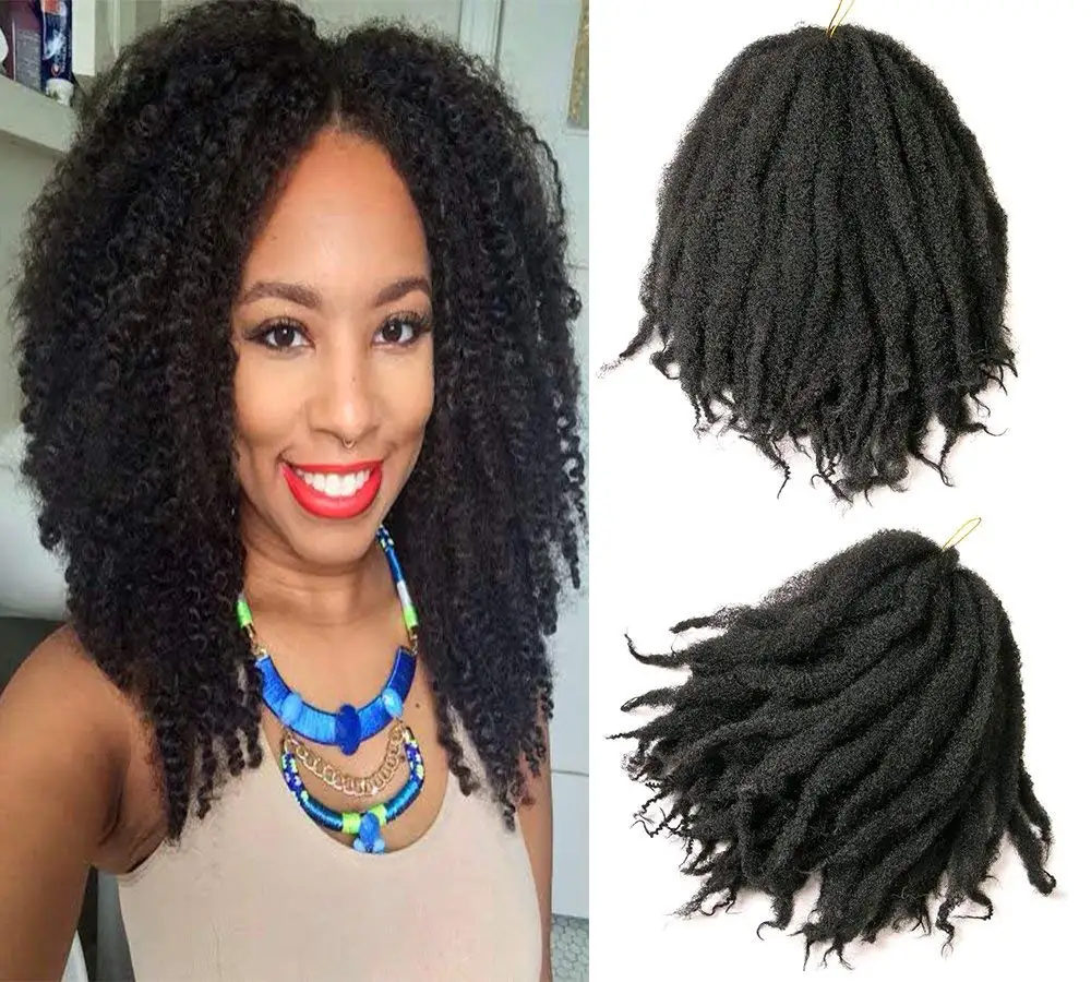 Buy Nayoo 3 Packs 18 Inch Long Marley Bulk Kinky Twist Braiding