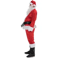 

2019 Wool High-grade 7 Suit Santa Claus Costume