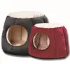 Warm luxury comfortable round cat tant and washable cat cave avoid wind and warm protection