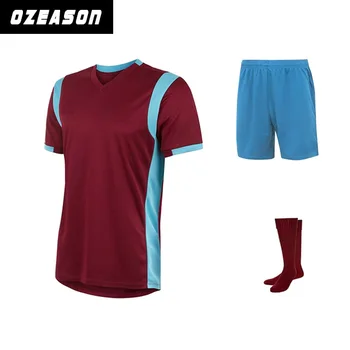 maroon soccer jersey