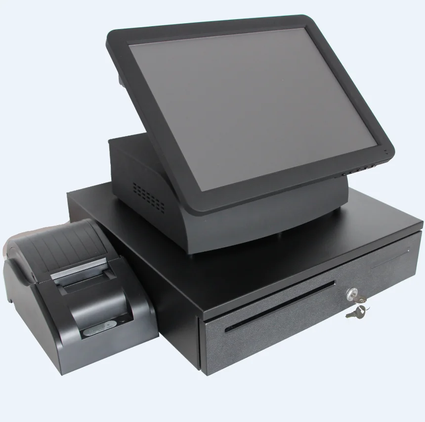 cash register with scanner