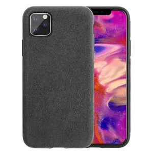 Suede Shockproof Back Cover Case iPhone XI
