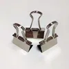 China types of documents silver paper folder binder clips fold back clip