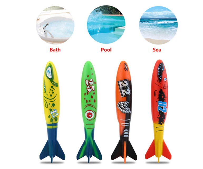 Underwater summer torpedo fish swimming pool diving toys.jpg