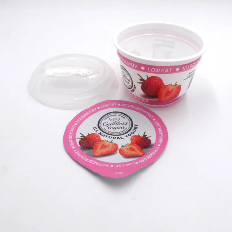 Food Grade Disposable Plastic Yoghurt Cups With Lid Buy Pp Plastic