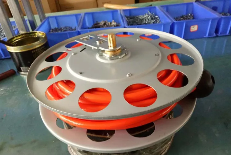 Automatic Retractable Medical Oxygen Hose Reel Retractable Air Hose