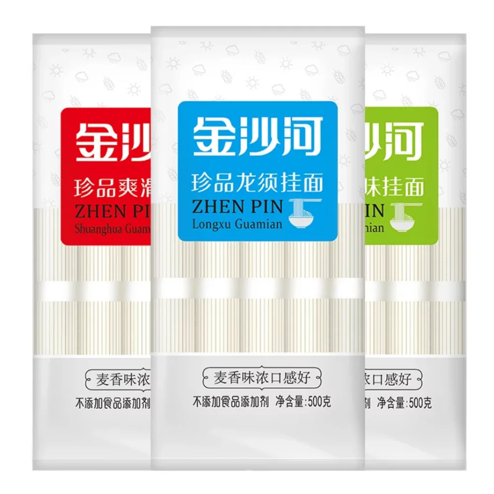 
Chinese instant style and low fat zhenpin series dried noodles 