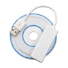 High speed interlace USB 2.0 to RJ45 connector ethernet switch cable adapter for apple mac