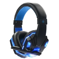 

USB PC stereo led wireless gaming headset game earphones with microphone, Bluetooth gamer headphones gaming headset